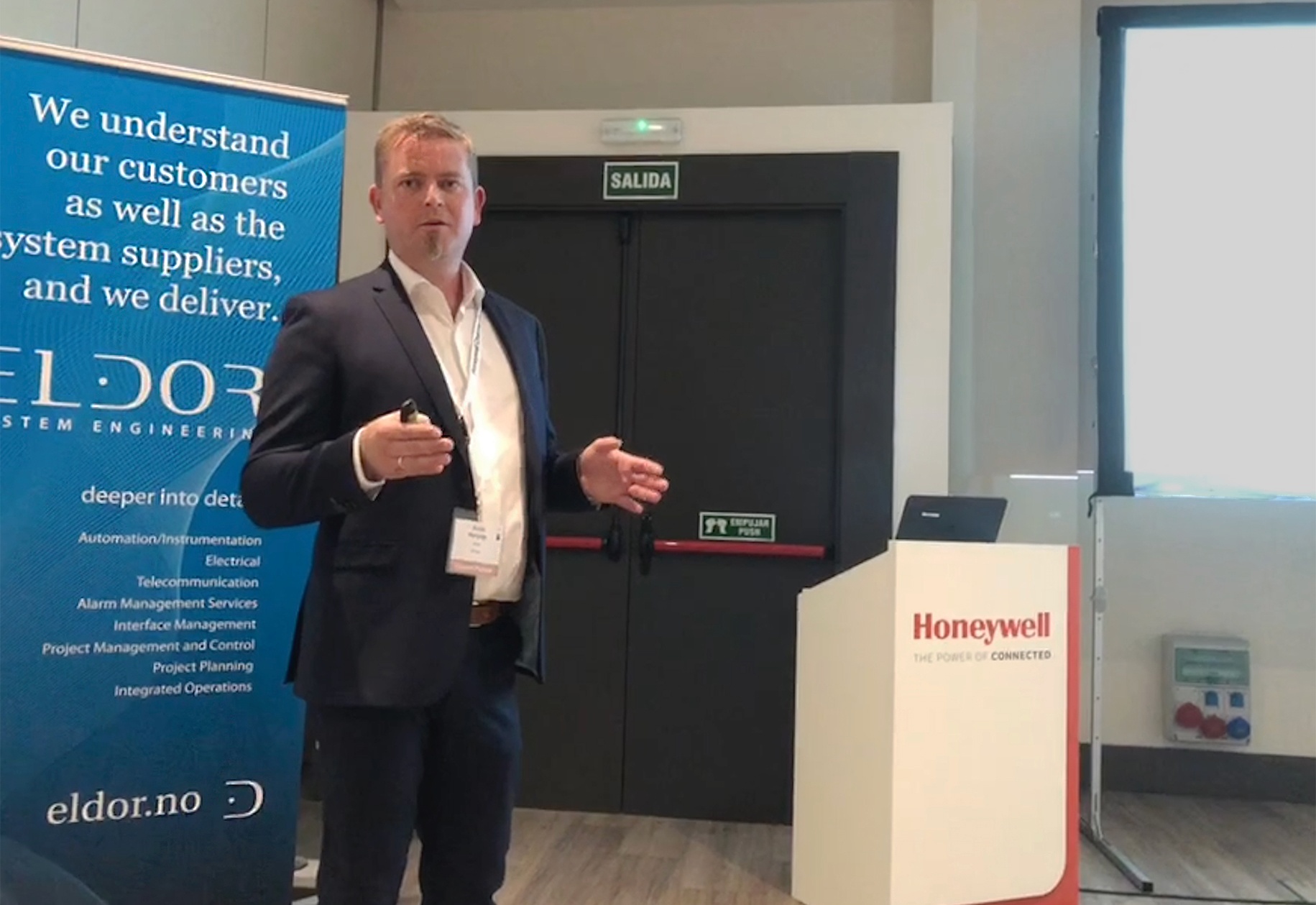 Eldor at Honeywell User Group EMEA HUG2018