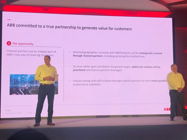 ABB channel partner conference in Seville, Spain