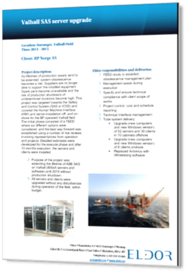BP Valhall SAS Server Upgrade_3D