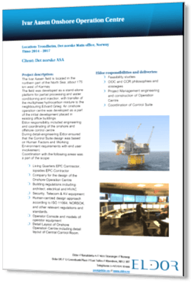 Det Norske_Ivar Aasen_Onshore Operation Centre_3D