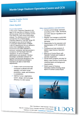 MARTIN LINGE EQUINOR