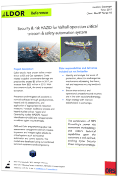 Aker BP_Valhall_Security and Risk HAZID