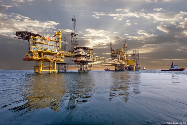 Maersk Oil, Al-Shaheen oil field offshore Qatar. North Oil Company Qualified Supplier. 